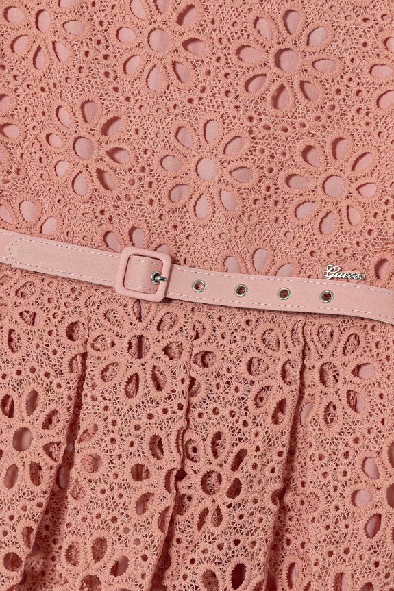 DÍVKA Dívčí šaty Guess J6RK29.WGWR0.PPY2 růžová