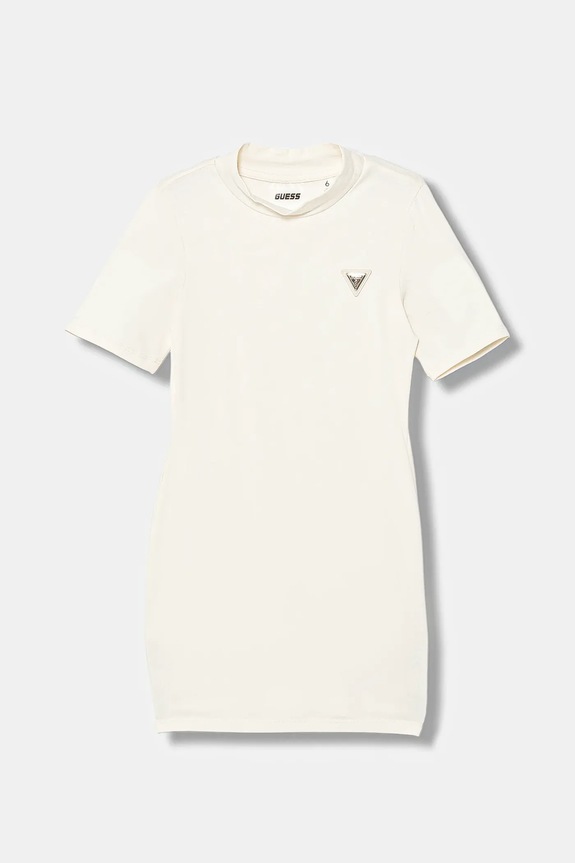Детска рокля Guess еластичен бежов J6RK31.J1314.PPY2