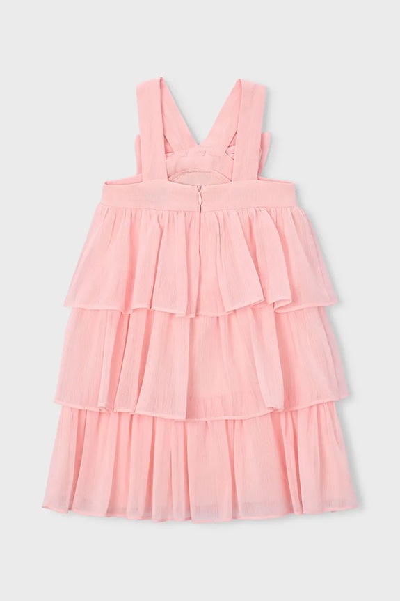 Dívčí šaty Mayoral 3912.6A.Mini.PPY2 růžová SS26