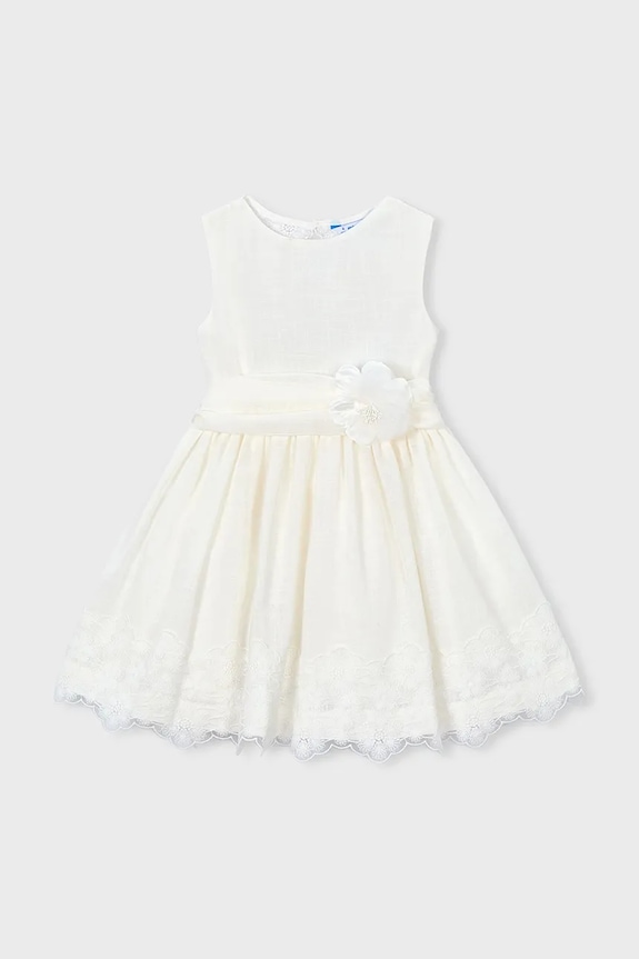Mayoral rochie fete 3914.6B.Mini.PPY2 bej SS26