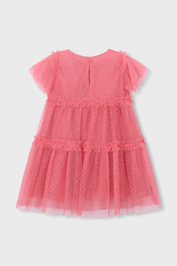 Dječja haljina Mayoral 3917.6B.Mini.PPY2 roza SS26
