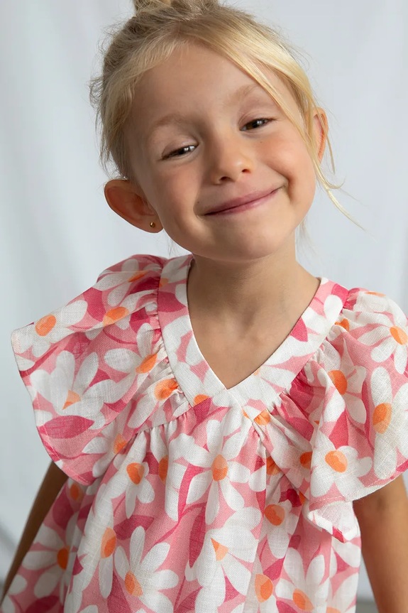 Παιδικό φόρεμα Mayoral 3918.6B.Mini.PPY2 ροζ