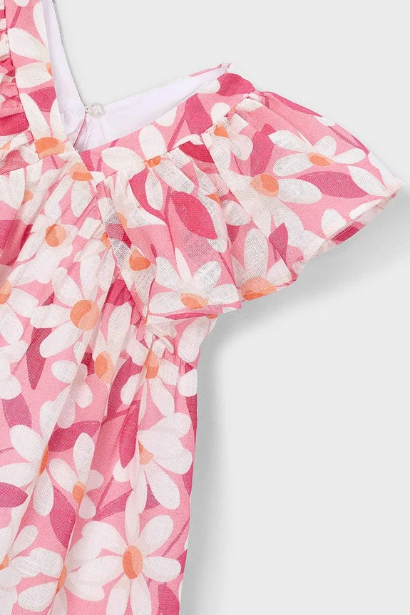 Παιδικό φόρεμα Mayoral ροζ 3918.6B.Mini.PPY2