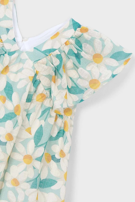 Dívčí šaty Mayoral modrá 3918.6B.Mini.PPY2