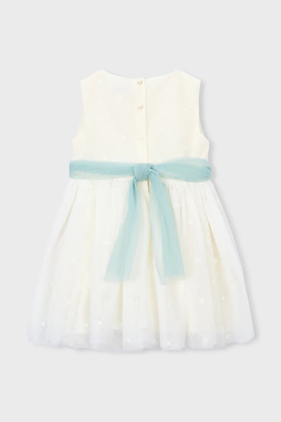 BIMBA Mayoral vestito bambina 3919.6B.Mini.PPY2 bianco