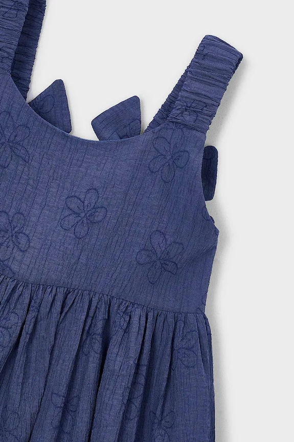 Fete Mayoral rochie fete 3925.6D.Mini.PPY2 bleumarin