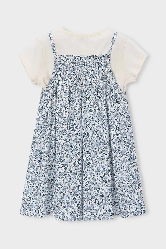Παιδικό φόρεμα Mayoral 3933.6H.Mini.PPY2 μπλε SS26