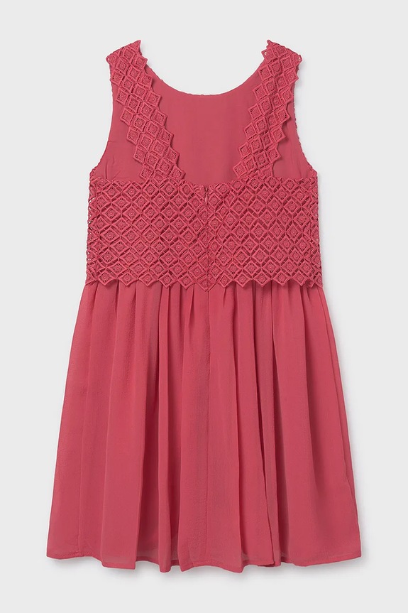 Mayoral rochie fete 6905.8A.Junior.PPY2 roz SS26