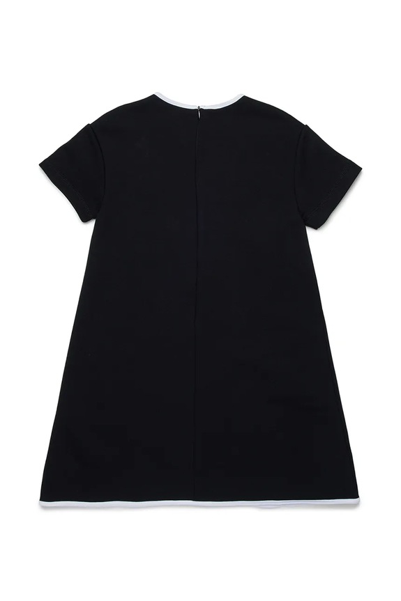 Marni sukienka bawełniana dziecięca MD315F DRESS M01687.M00V0 czarny SS26
