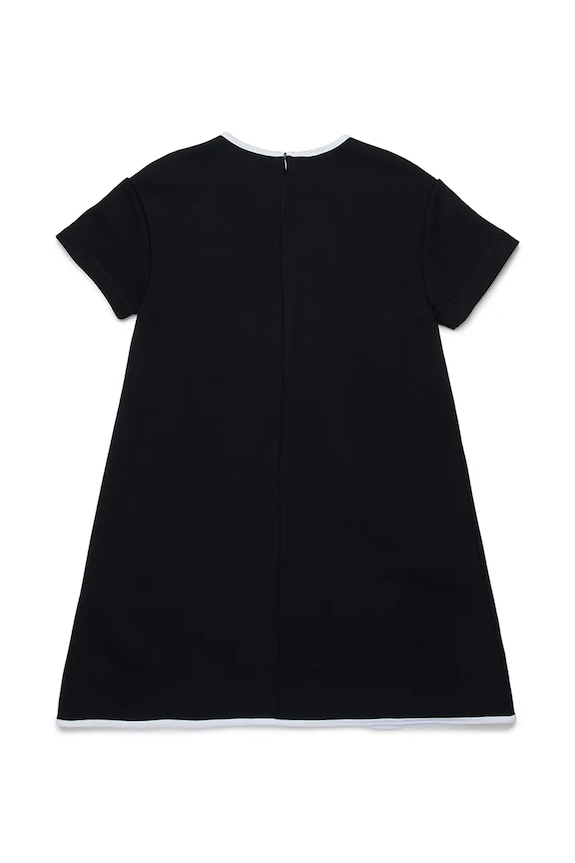 Marni sukienka bawełniana dziecięca MD315F DRESS M01687.M00V0 czarny SS26