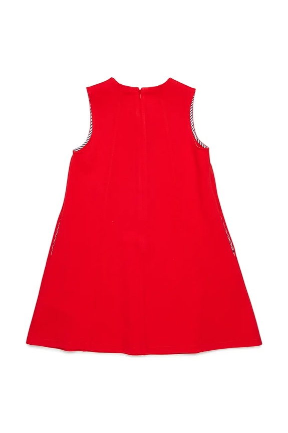 MAX&Co. sukienka dziecięca MAXD52F DRESS MX0271.MX00K czerwony SS26