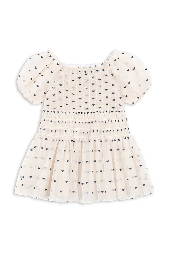 Κοριτσίστικα Παιδικό φόρεμα Konges Sløjd CHARLENE DRESS KS104723.PPY2 μπεζ