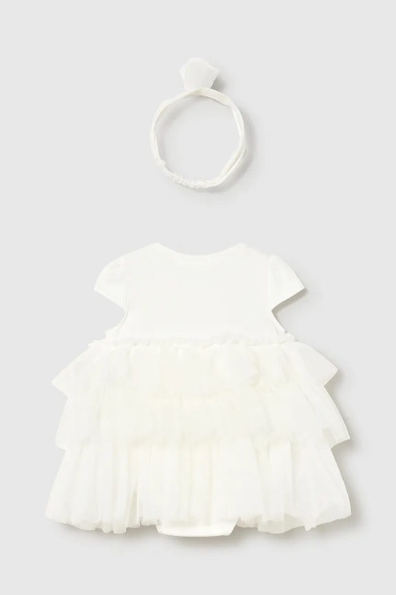 Mayoral Newborn rochie bebe 1601.2D.Newborn.PPY2 bej SS26
