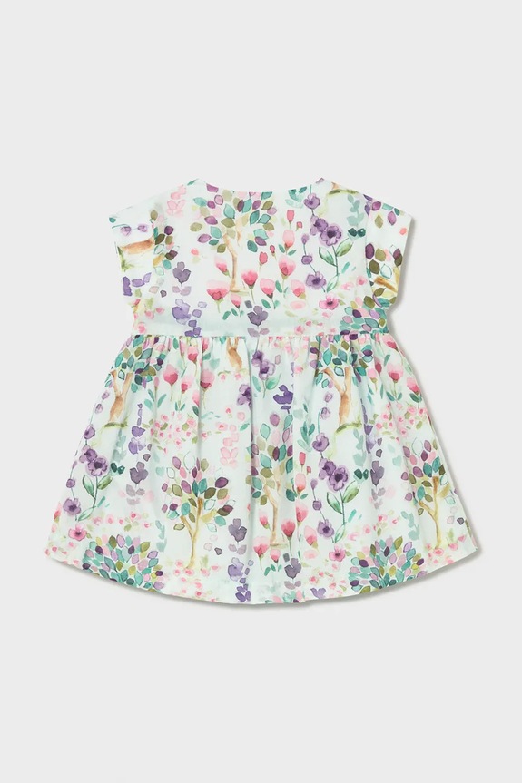Mayoral Newborn rochie pentru bebeluși cu două fețe 1807.2G.Newborn.PPY2 verde SS26