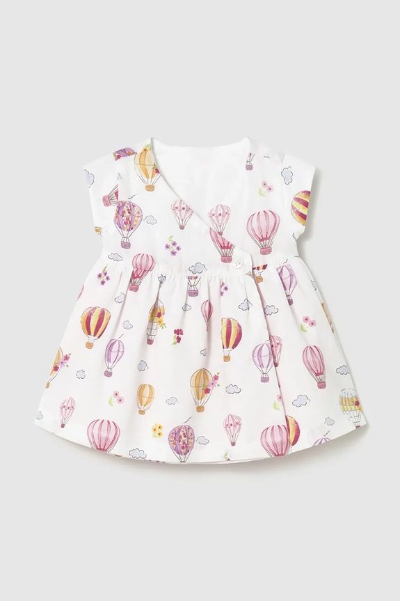 Mayoral Newborn vestito reversibile per neonati semplice rosa 1807.2G.Newborn.PPY2