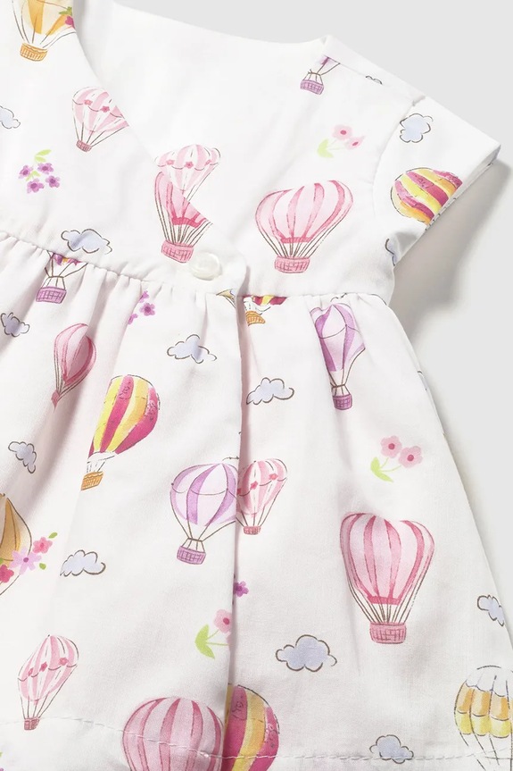 Mayoral Newborn vestito reversibile per neonati rosa 1807.2G.Newborn.PPY2