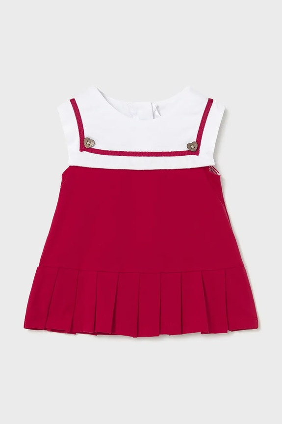 Mayoral Newborn rochie bebe mini rosu 1815.2T.Newborn.PPY2