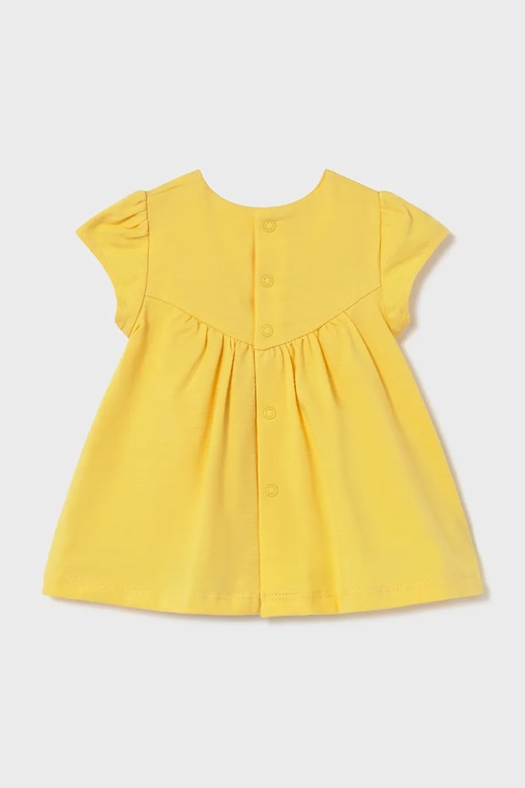 Šaty pre bábätká Mayoral Newborn 1817.2V.Newborn.PPY2 žltá SS26