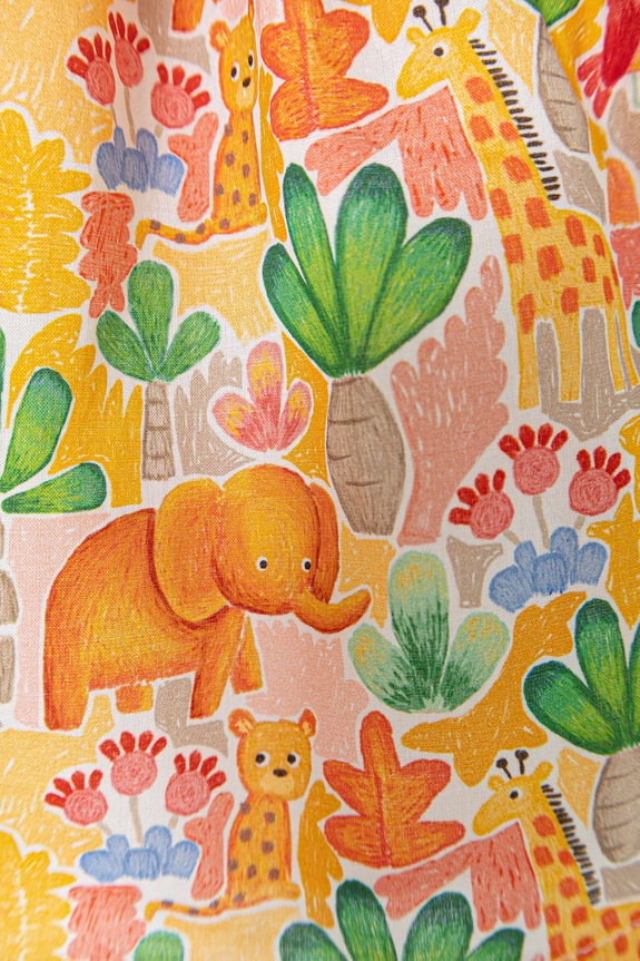 Pamučna haljina za bebe Mayoral Newborn 1818.2V.Newborn.PPY2 narančasta