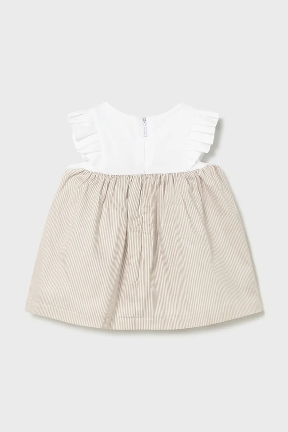 Mayoral Newborn sukienka niemowlęca 1824.2C.Newborn.PPY2 beżowy SS26
