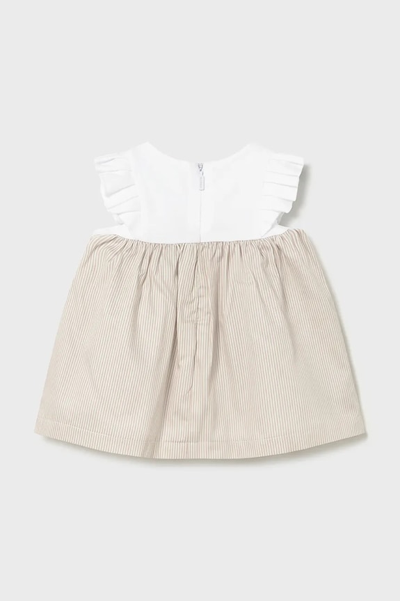 Mayoral Newborn sukienka niemowlęca 1824.2C.Newborn.PPY2 beżowy SS26