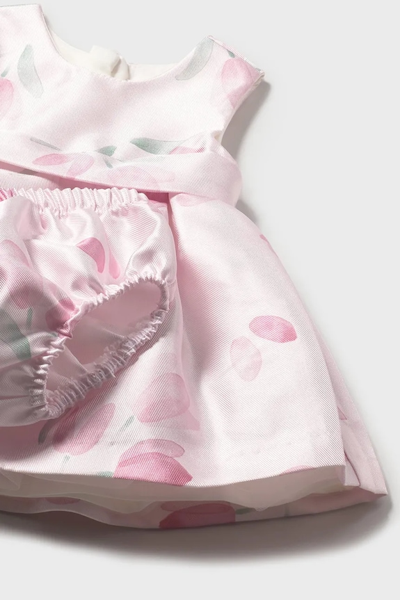 Dziewczynka Mayoral Newborn sukienka niemowlęca 1881.2L.Newborn.PPY2 różowy