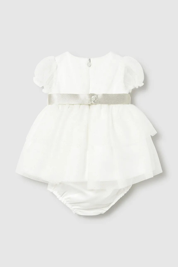 Djevojčice Haljina za bebe Mayoral Newborn 1882.2L.Newborn.PPY2 bijela