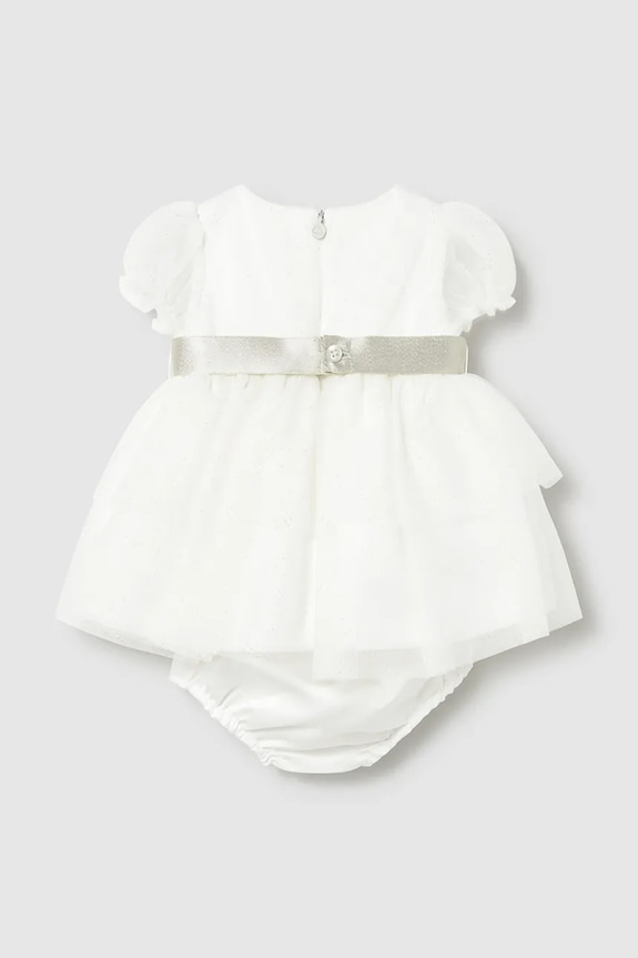 Djevojčice Haljina za bebe Mayoral Newborn 1882.2L.Newborn.PPY2 bijela