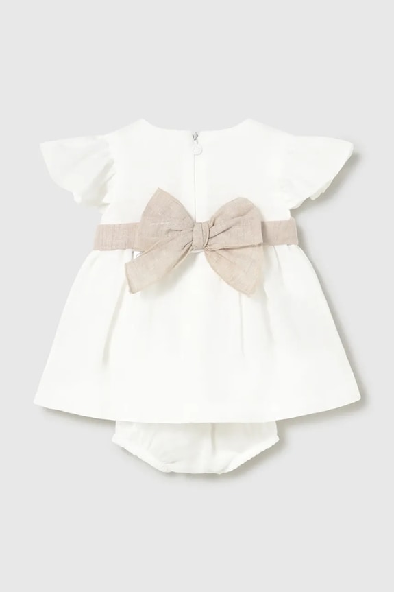 Mayoral Newborn sukienka niemowlęca 1886.2M.Newborn.PPY2 beżowy SS26