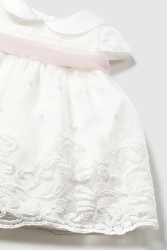 Deklice Obleka za dojenčka Mayoral Newborn 1889.2N.Newborn.PPY2 bela