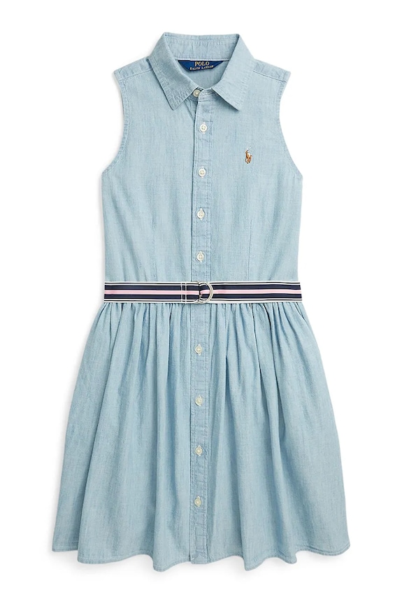 Polo Ralph Lauren rochie fete mini albastru 313934151001