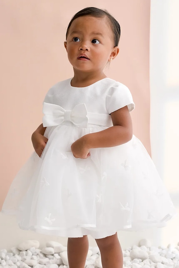 Abel&Lula rochie bebe 5003.11.Baby.PPY2 alb