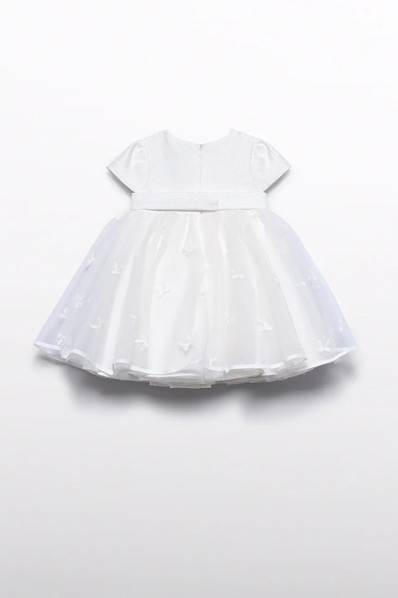 Fete Abel&Lula rochie bebe 5003.11.Baby.PPY2 alb