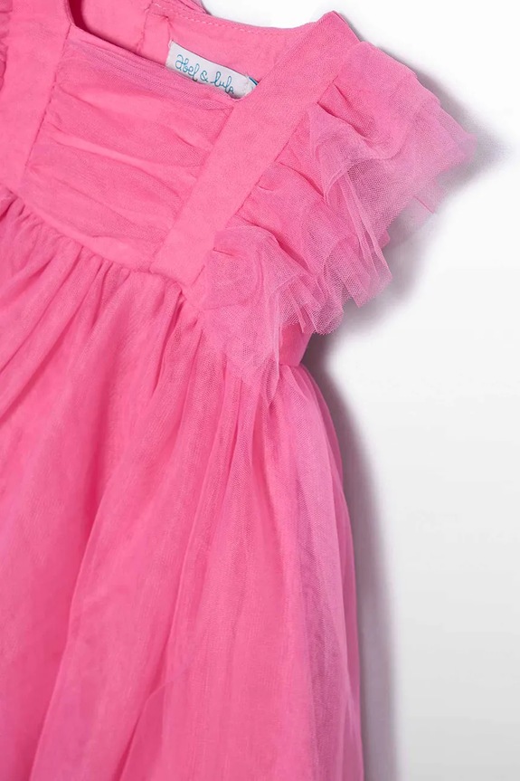 Fete Abel&Lula rochie bebe 5012.13.Baby.PPY2 roz