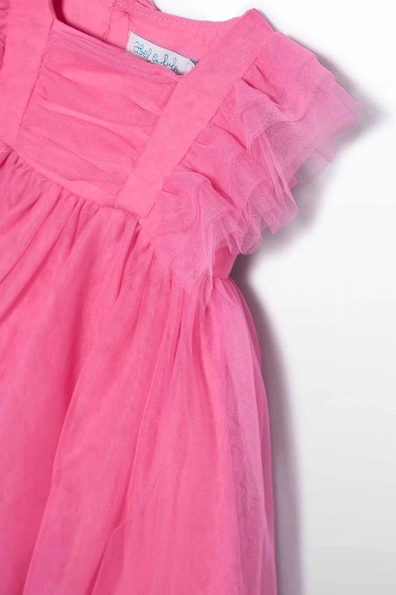 Fete Abel&Lula rochie bebe 5012.13.Baby.PPY2 roz