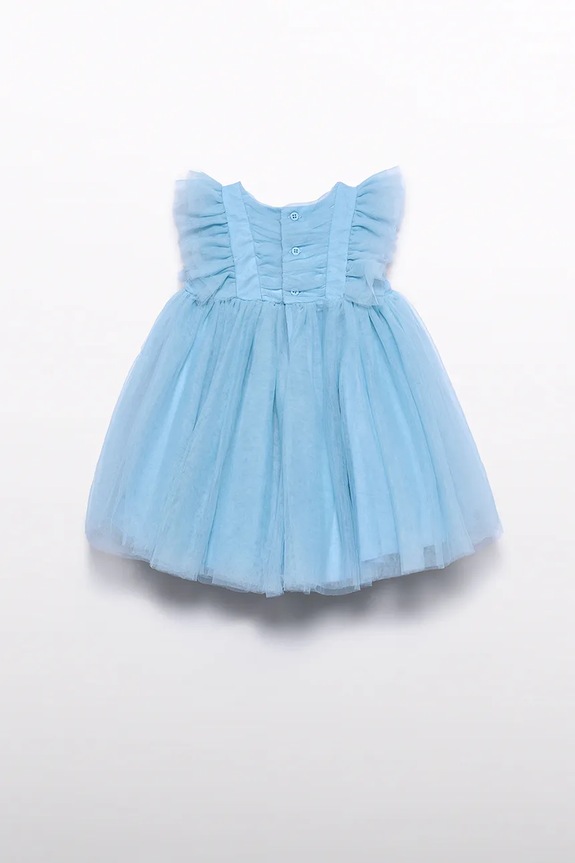 Abel&Lula rochie bebe 5012.13.Baby.PPY2 albastru SS26