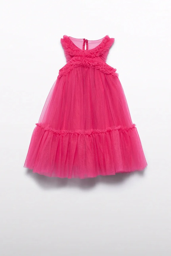 Abel&Lula rochie fete 5036.4.Mini.PPY2 roz SS26