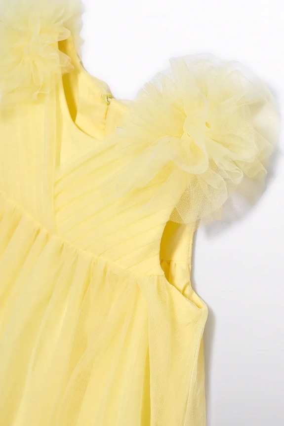Abel&Lula rochie fete galben 5039.5.Mini.PPY2