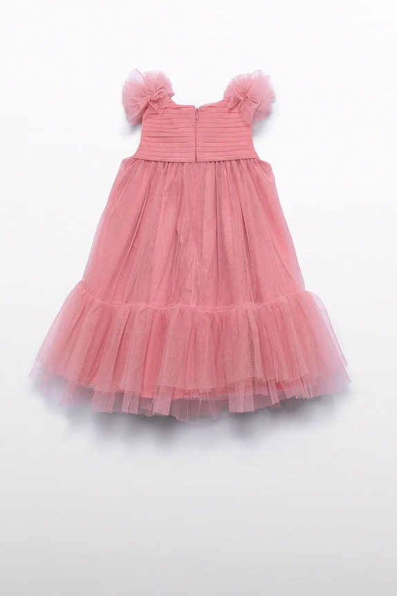 Fete Abel&Lula rochie fete 5039.5.Mini.PPY2 roz