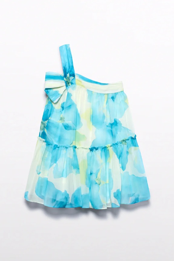 Abel&Lula sukienka 5046.8.Mini.PPY2 niebieski SS26