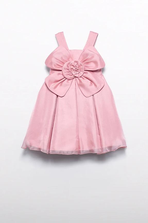 Παιδικό φόρεμα Abel&Lula 5049.1.Mini.PPY2 ροζ SS26