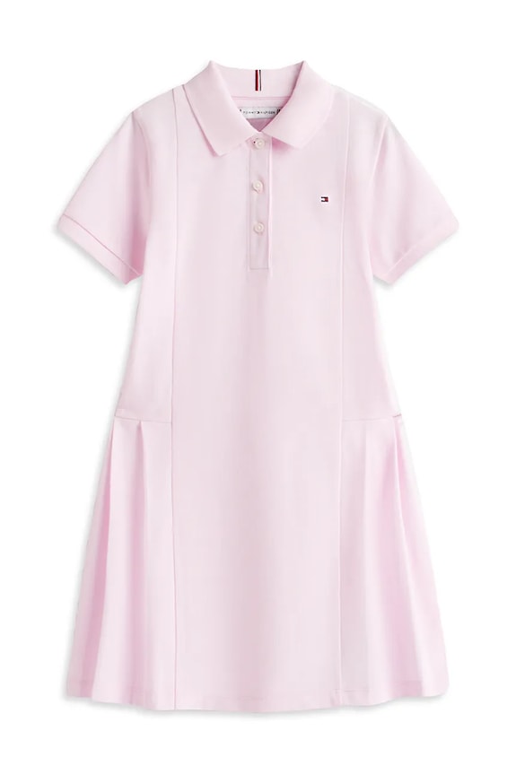 Tommy Hilfiger šaty KG0KG08342.74.122.PPY2 ružová SS26