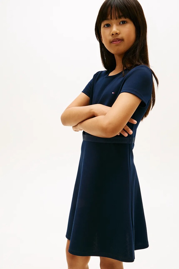Tommy Hilfiger лятна рокля тъмносин KG0KG09149.116.122.PPY2