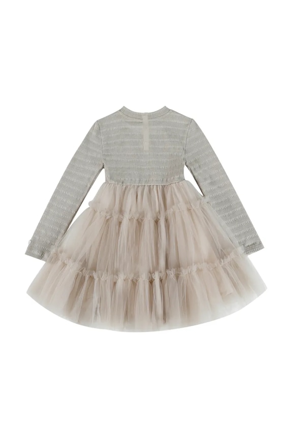 DÍVKA Dívčí šaty Donsje Aurin Dress 4113700.98.128 béžová