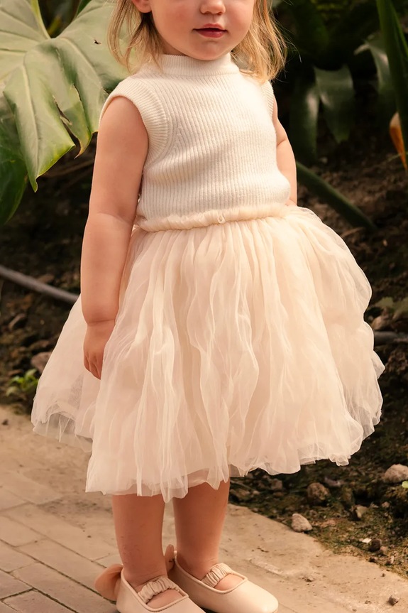 Kojenecké šaty Donsje Xewa Dress mini bílá 4114500.74.92