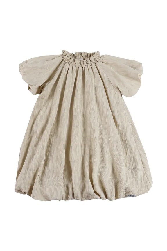 Dívčí šaty Donsje Dilan Dress mini béžová 4114600