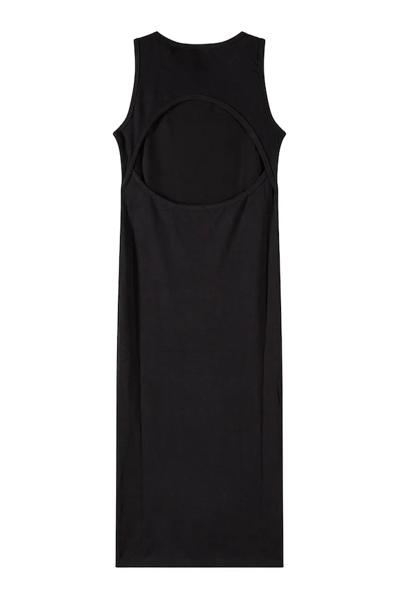 Patrizia Pepe sukienka bodycon bawełniana J331 7A0618 czarny SS26