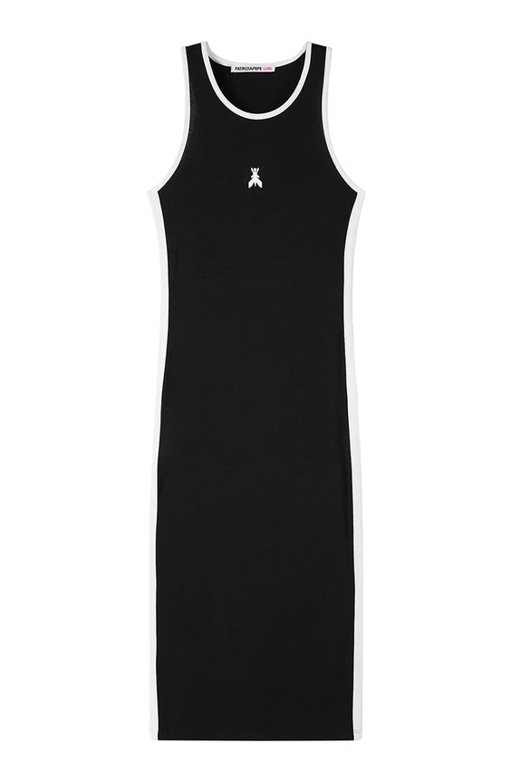 Patrizia Pepe gyerek ruha J051 7A0581 fekete SS26