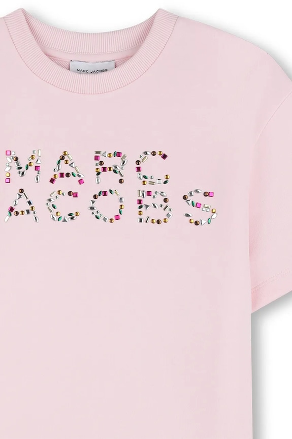 Djevojčice Marc Jacobs sportska haljina od pamuka W60718.102.108 roza