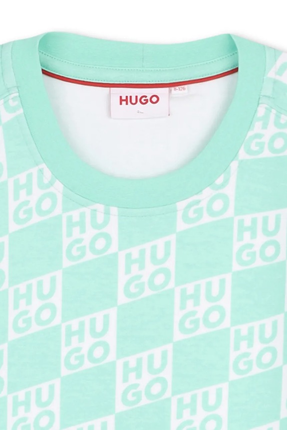 HUGO sukienka dziecięca zielony G01027.156.162